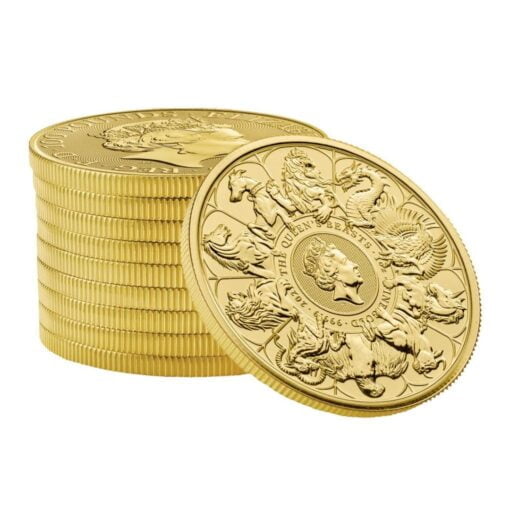 2021 The Queen’s Beasts Completer 1oz .9999 Gold Bullion Coin