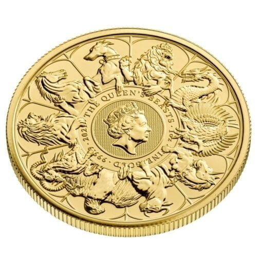 2021 The Queen’s Beasts Completer 1oz .9999 Gold Bullion Coin