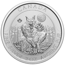 2021 Creatures of the North – Werewolf 2oz .9999 Silver Bullion Coin
