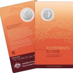 2021 20c Mungo Footprint Uncirculated Coin in Card - CuNi 2