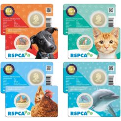 2021 $1 150th Anniversary of the RSPCA Australia Uncirculated Coloured 8 Coin Collection