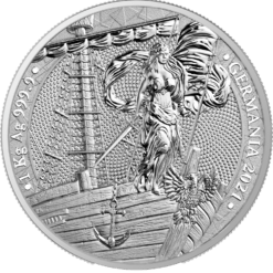 2021 Germania 1kg .9999 Silver Bullion Coin - 1 Kilo