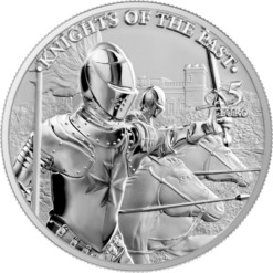 2021 €5 Malta Knights of the Past 1oz .9999 Silver Bullion Coin