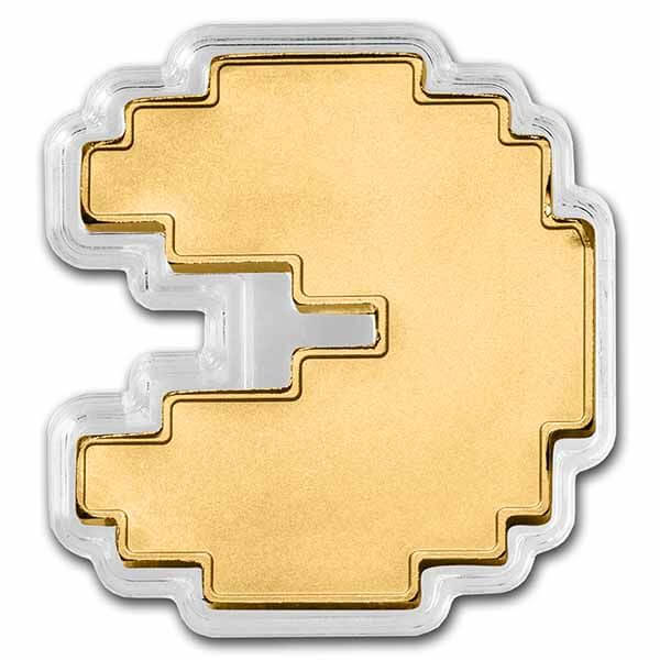 2021 PAC-MAN Shaped 1oz .9999 Gold Coin – $250 Niue