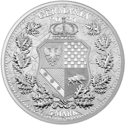 2021 the allegories – austria & germania 1oz .9999 silver bullion coin