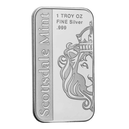 Archangel michael 1oz. 999 silver minted bullion bar