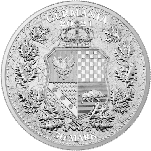 2021 the allegories – austria & germania 10oz .9999 silver coin