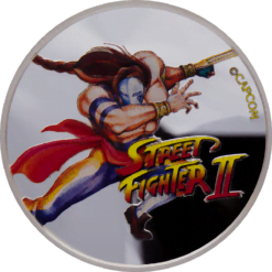 2021 Street Fighter II 30th Anniversary - Vega 1oz .999 Silver Coloured Bullion Coin