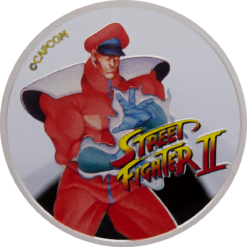 2021 Street Fighter II 30th Anniversary - M Bison 1oz .999 Silver Coloured Bullion Coin