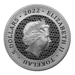 2022 tokelau bull & bear 1oz. 9999 silver bullion coin