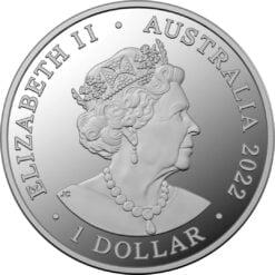 2022 Australian Dolphin Series - Dusky Dolphin 1oz .999 Silver Bullion Coin