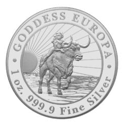2022 Goddess Europa 1oz .9999 Silver Bullion Coin
