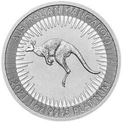2021 Australian Kangaroo 1oz .9995 Platinum Bullion Coin