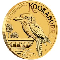 2022 australian kookaburra 1/10oz. 9999 gold bullion coin
