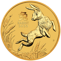 2023 Year of the Rabbit 1oz .9999 Gold Bullion Coin – Lunar Series III