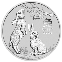 2023 Year of the Rabbit 1kg .9999 Silver Bullion Coin – Lunar Series III – 1 Kilo