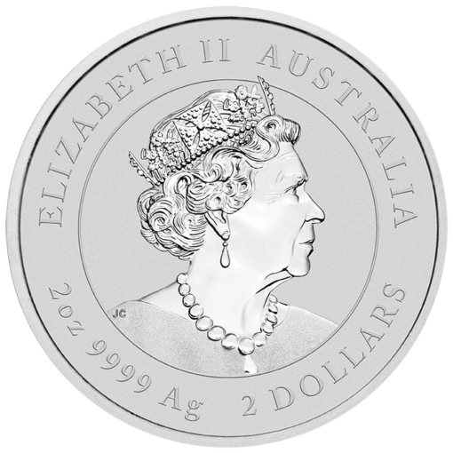 2023 year of the rabbit 2oz .9999 silver bullion coin – lunar series iii