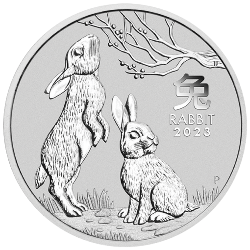 2023 Year of the Rabbit 1oz .9999 Silver Bullion Coin – Lunar Series III
