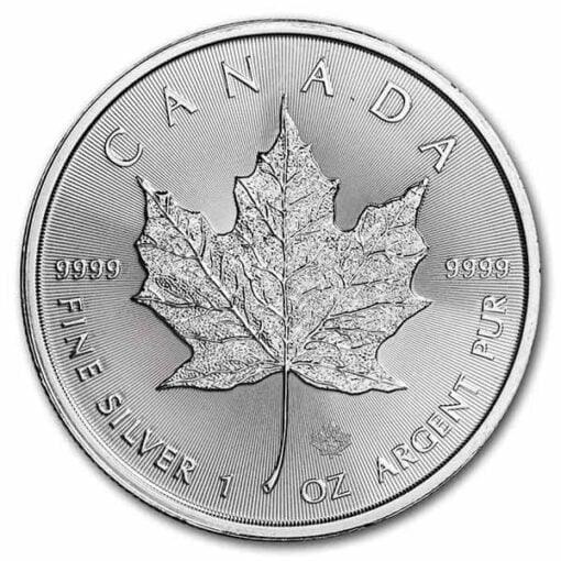2022 maple leaf 1oz. 9999 silver bullion coin