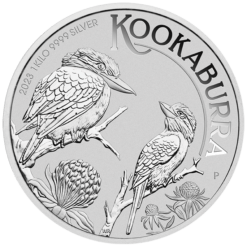 2023 Australian Kookaburra 1kg .9999 Silver Bullion Coin - 1 Kilo