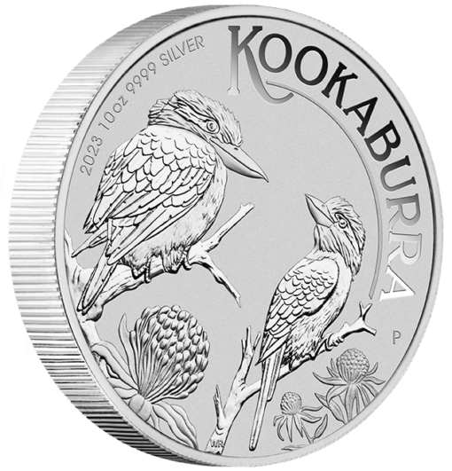2023 australian kookaburra 10oz. 9999 silver bullion coin