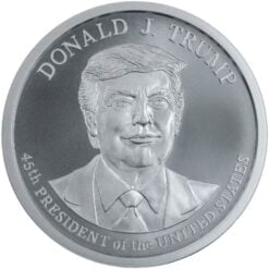 President Donald J. Trump 2oz .999 Silver Bullion Round