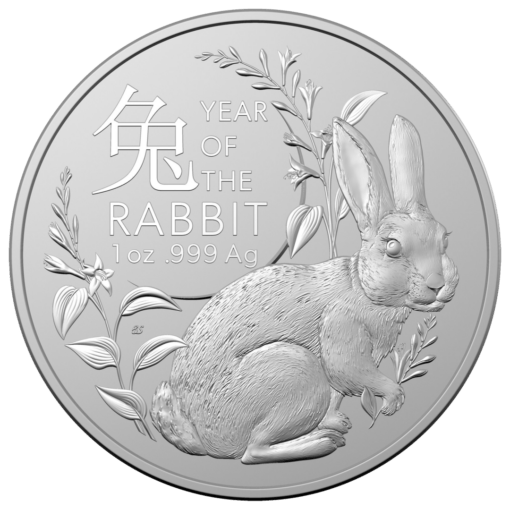 2023 $1 Year of the Rabbit 1oz .999 Silver Bullion Coin