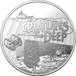 2023 $1 Creatures of the Deep 'C' Mintmark Silver Proof Coin
