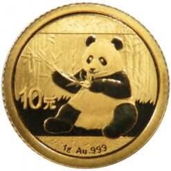 2017 Chinese Gold Panda 1g .999 Gold Bullion Coin