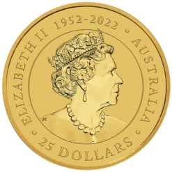 2023 australian kangaroo 1/4oz. 9999 gold bullion coin