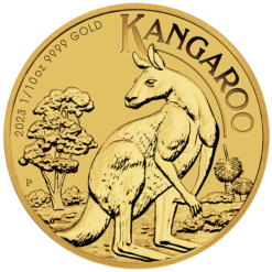 2023 Australian Kangaroo 1/10oz .9999 Gold Bullion Coin