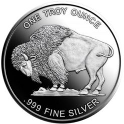 Buffalo 1oz .999 Silver Bullion Round