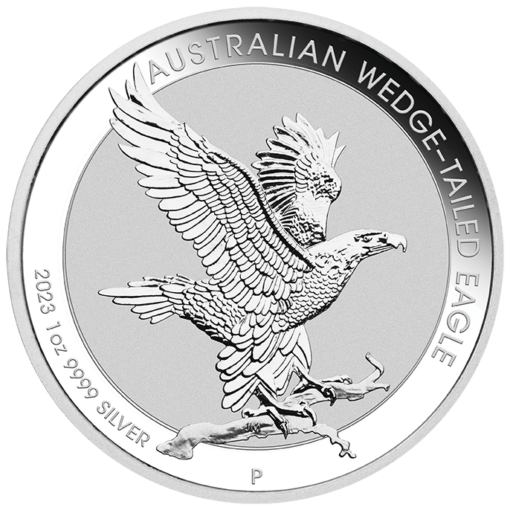 2023 australian wedge-tailed eagle 1oz. 9999 silver bullion coin