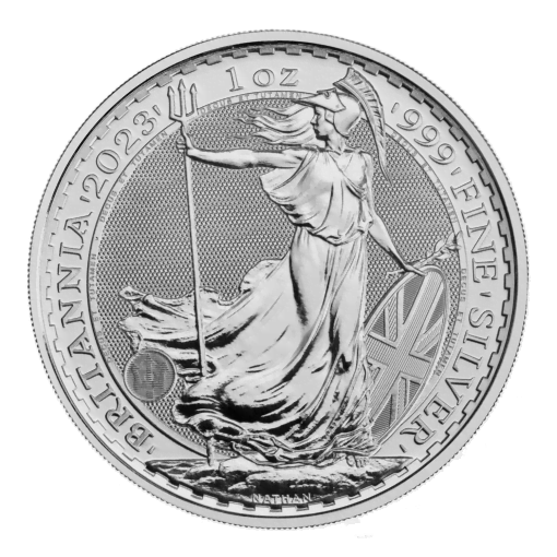2023 britannia 1oz. 999 silver bullion coin (king charles iii effigy)