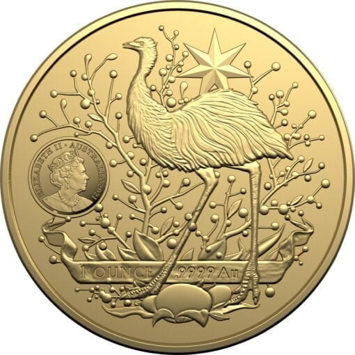 2021 $100 coat of arms 1oz. 9999 gold bullion coin