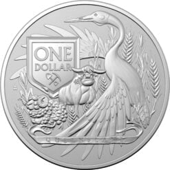 2023 Australia's Coat of Arms - Queensland 1oz .999 Silver Bullion Coin