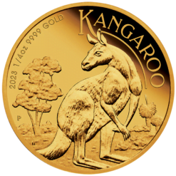 2023 Australian Kangaroo 1/4oz Gold Proof Coin