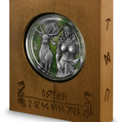 2023 valkyries – ostara 2oz silver ultra high relief coin