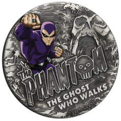 2023 The Phantom 2oz Silver Antiqued Coloured Coin