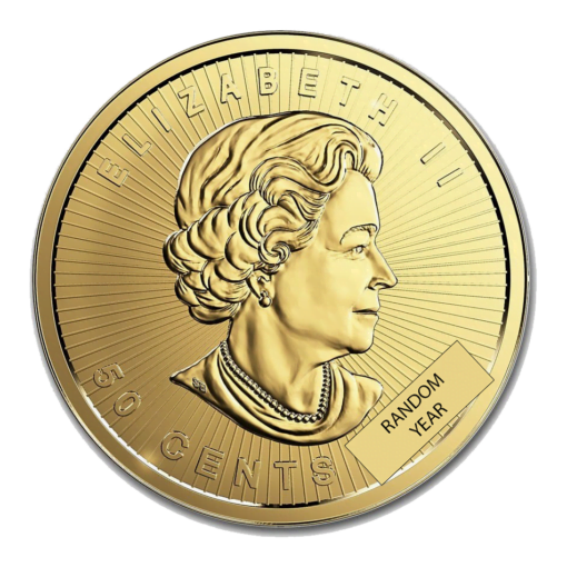 Maple gram 1g gold bullion coin - random year