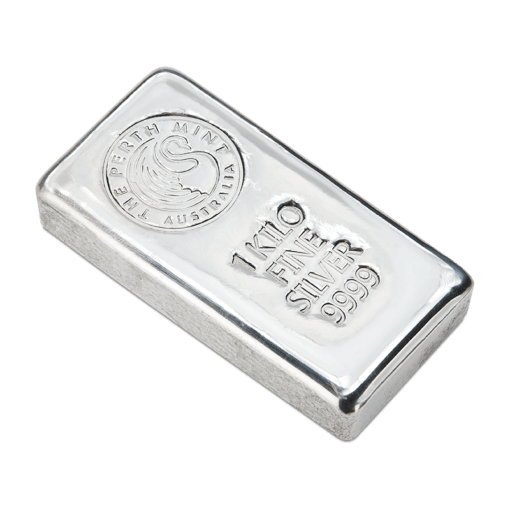 the perth mint 1 kilo silver cast bar