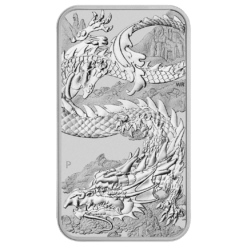2023 Dragon 1oz Silver Bullion Rectangular Coin