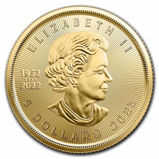 2023 maple leaf 1/10oz gold bullion coin