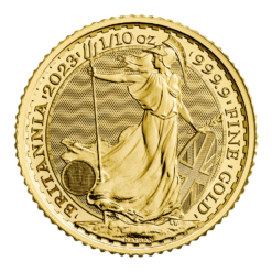 2023 Britannia 1/10oz Gold Bullion Coin