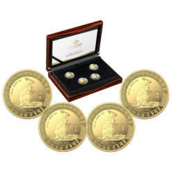 2023 170th Anniversary of the Port Phillip Gold Pattern 1/4oz Four Coin Gold Proof Set