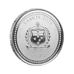 2024 Samoa Year of the Dragon 1/2oz Silver Bullion Coin