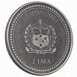 2024 Year of the Dragon 1oz Silver Antique Coin