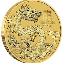 2024 year of the dragon 1/20oz gold bullion coin