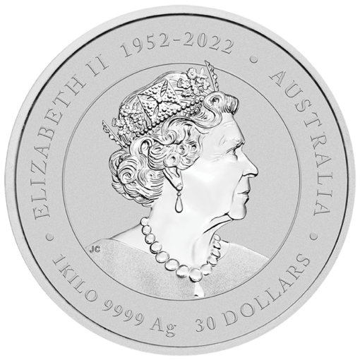 2024 year of the dragon 1kg silver bullion coin - 1 kilo