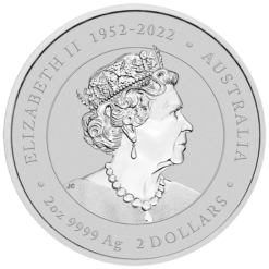 2024 Year of the Dragon 2oz Silver Bullion Coin